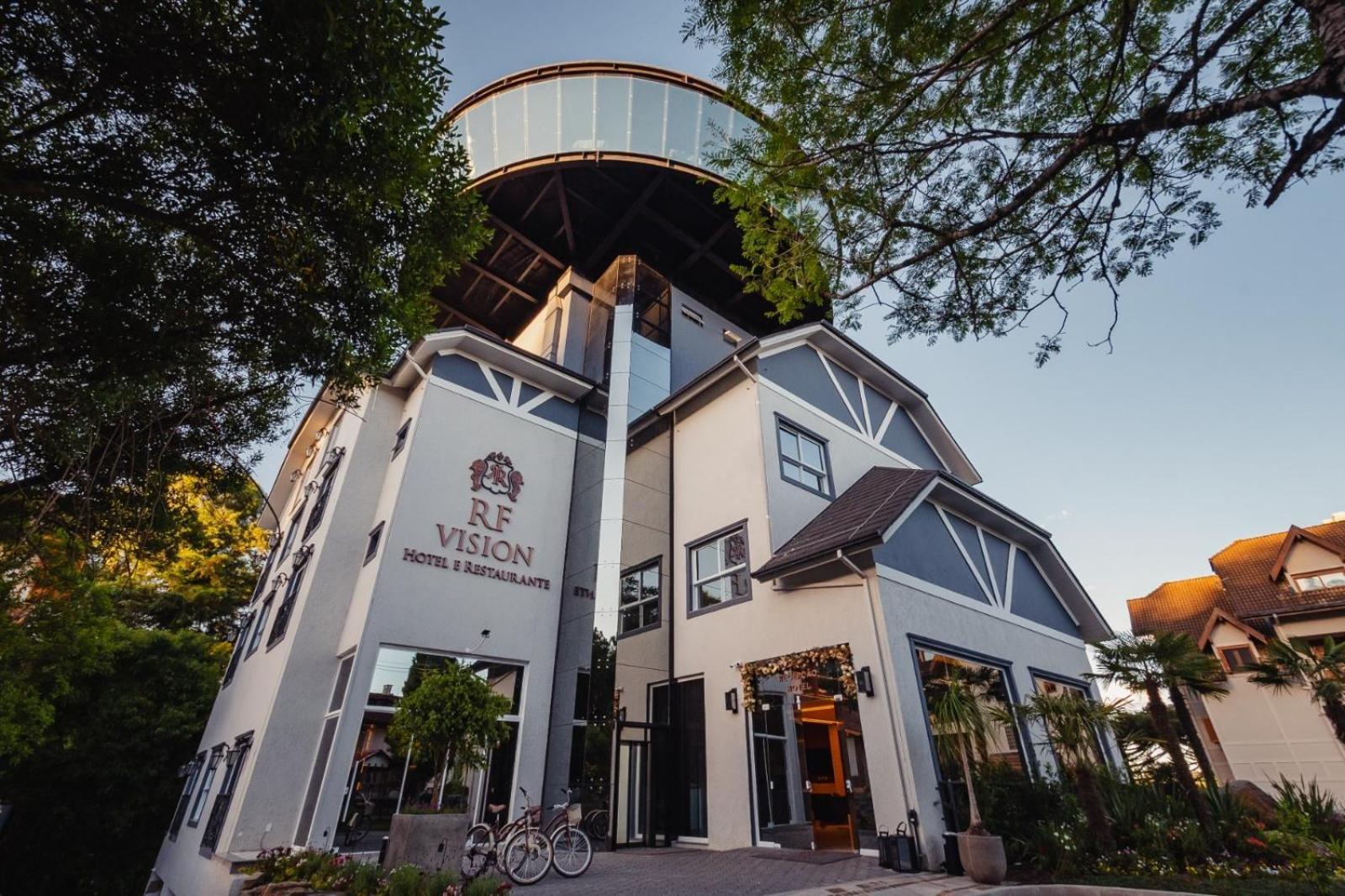 Hotel E Restaurante Giratorio Rf Vision - A Melhor Vista 360 De Gramado Buitenkant foto
