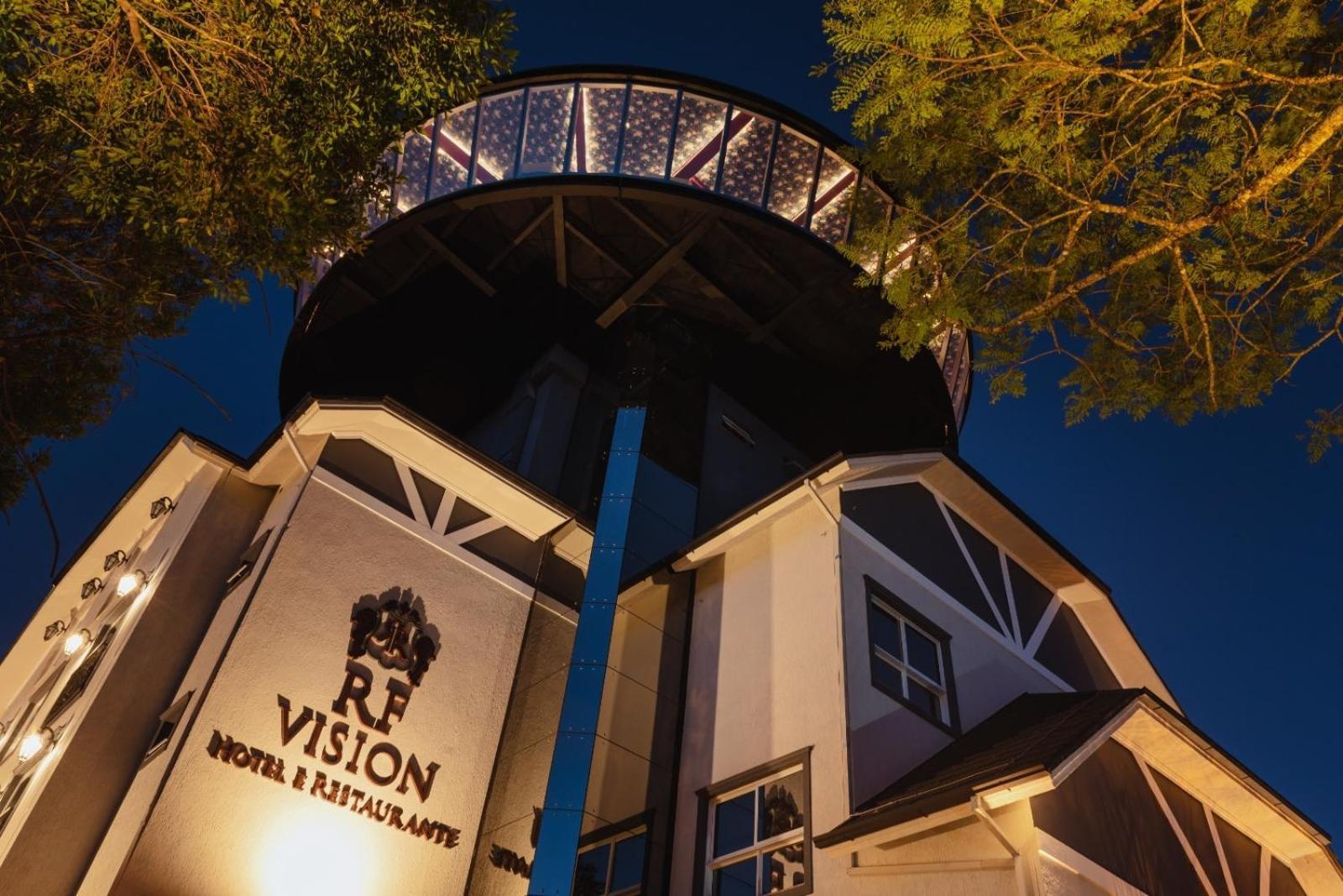 Hotel E Restaurante Giratorio Rf Vision - A Melhor Vista 360 De Gramado Buitenkant foto